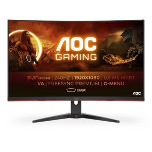 AOC C32G2ZE 240Hz Curved Gaming Moniteur | MYO-C32G2ZE