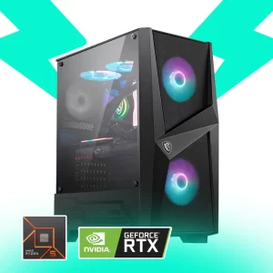 MSI MAG FORGE 100R Ryzen 5, RTX 3060 | R5-16G-RTX3060-A650BN