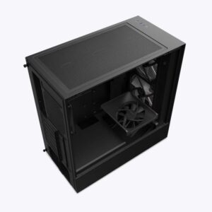 NZXT H5 Flow RGB Compact ATX Mid-Tower Boitier | CC-H51FB-R1 – Image 2