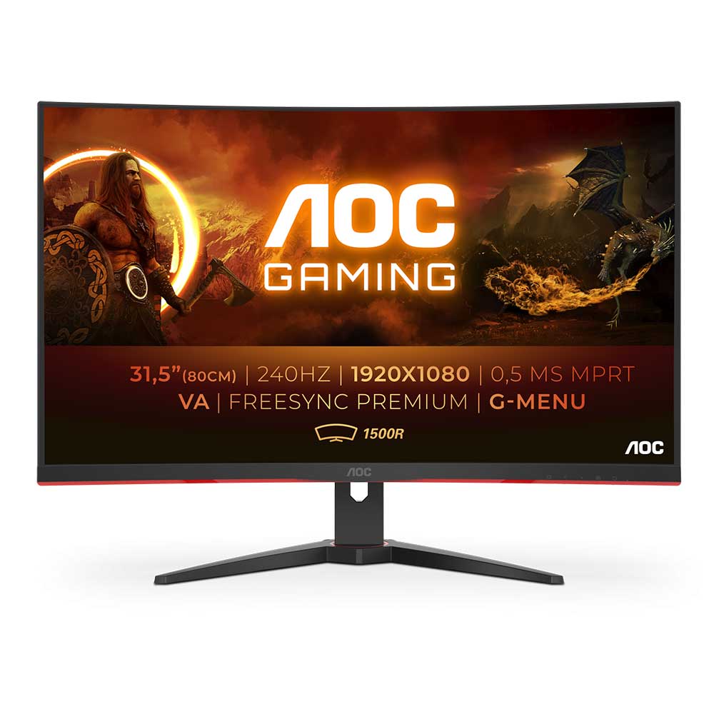 AOC C32G2ZE 240Hz Curved Gaming Monitor Maroc Gaming
