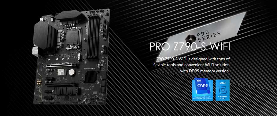 MSI PRO Z790-S WIFI Carte mere | Gaming Maroc