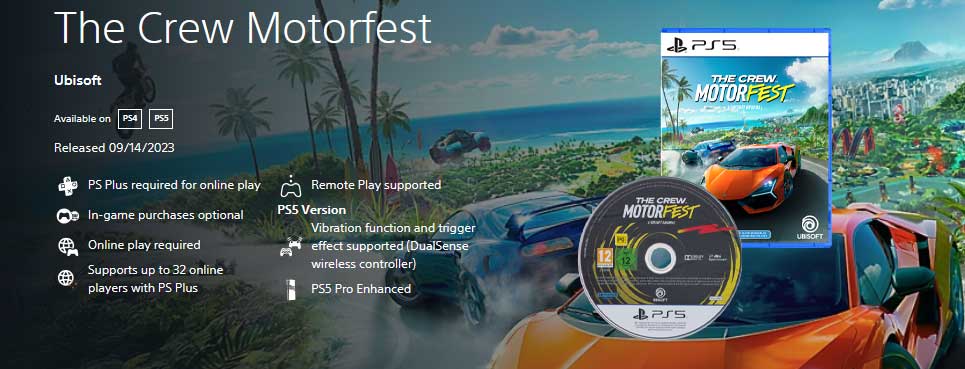 The Crew Motorfest PS5 | Maroc Gaming